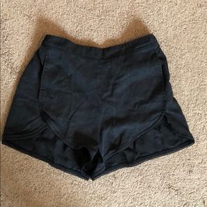 Black lululemon shorts